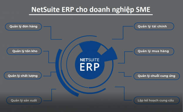 Giải pháp NetSuite với các tính năng đa dạng cho doanh nghiệp SMEs