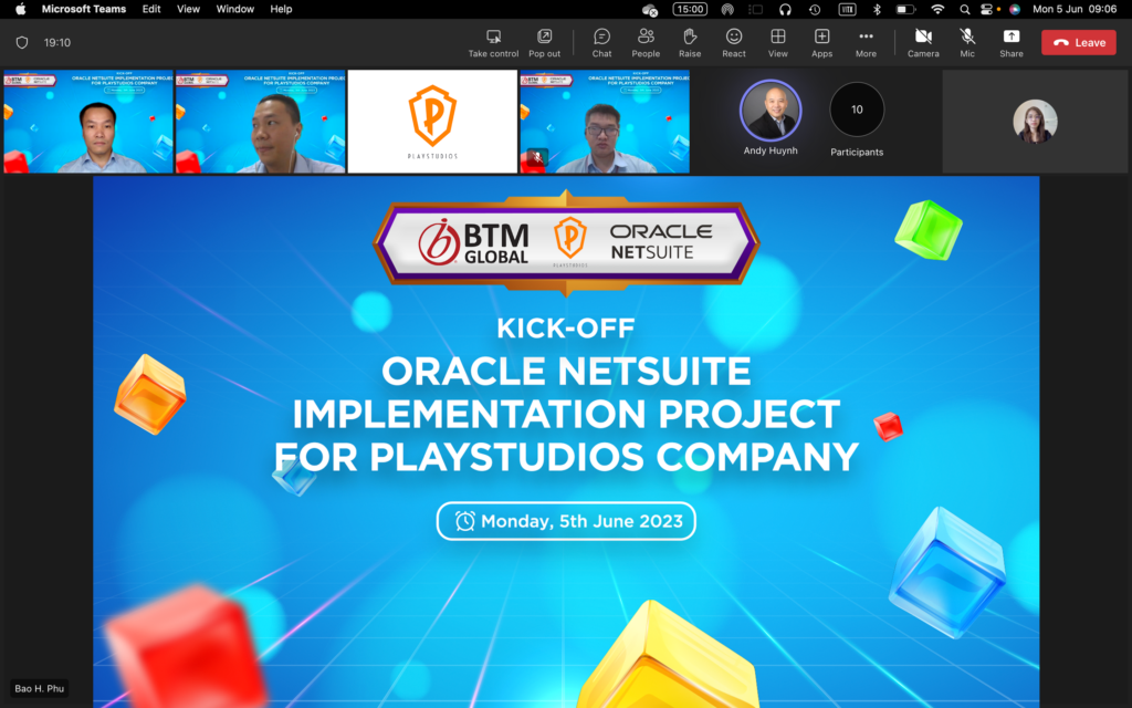 PLAYSTUDIOS Lựa Chọn BTM Global Là đơn Vị Tư Vấn Triển Khai Oracle ...