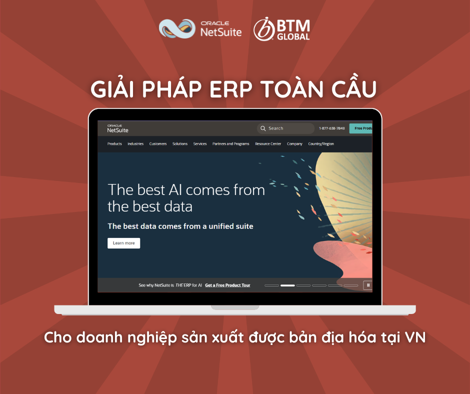 Giai phap ERP toan cau cho DN san xuat duoc ban dia hoa tai VN