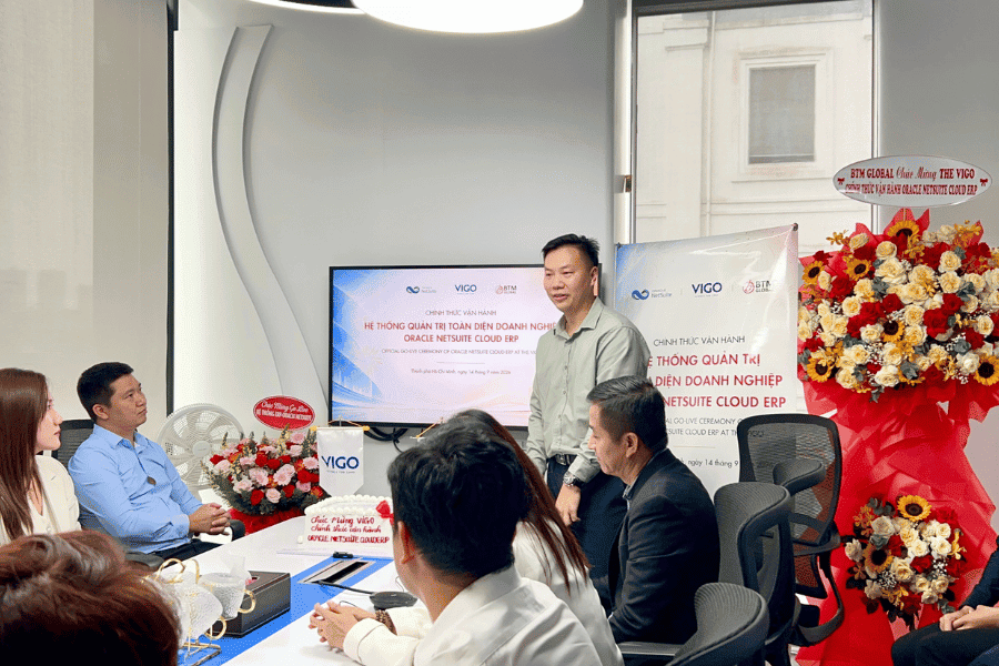 The Vigo chính thức vận hành Oracle NetSuite Cloud ERP cùng BTM Global